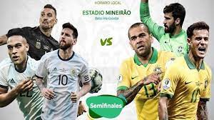 Dengan hasil ini, argentina sukses merebut tropi copa america 2021 dari juara tahun lalu, brazil. Prediksi Skor Brasil Vs Argentina Semifinal Copa America 2019 Live Kvision Tv Rabu Pagi Tribunnews Com Mobile