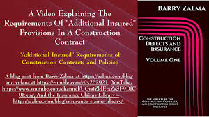 We've put together a checklist to ensure you stay on track. A Video Explaining The Requirements Of Additional Insured Provisions In A Construction Contract