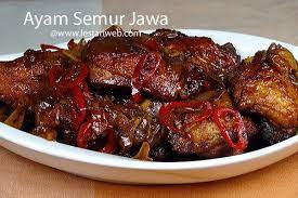 Kumpulan Resep Asli Indonesia Ayam Semur Jawa Recipe Makanan Sehari Hari Resep Masakan Asia Resep