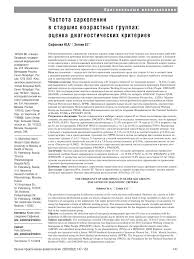 Ип, рукводитель 1 организации и учредитель 1 компании. Chastota Sarkopenii V Starshih Vozrastnyh Gruppah Ocenka Diagnosticheskih Kriteriev Tema Nauchnoj Stati Po Naukam O Zdorove Chitajte Besplatno Tekst Nauchno Issledovatelskoj Raboty V Elektronnoj Biblioteke Kiberleninka