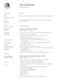 Cv Financieel Medewerker Cv Gids 23 Cv S 2022