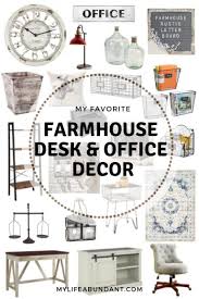 My Favorite Farmhouse Desk And Office Decor Farmhouse Office Decor Rustic Office Decor Rustic Home Offices