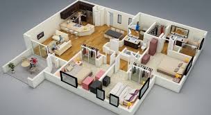 3 Dormitorios Planos De Casas Modernas