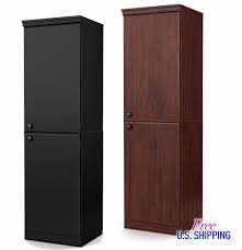 Tall Storage Cabinet Pantry Cupboard Organizer Wooden Bathroom Office Laundry Tall Kitchen Storage Wood Storage Cabinets Kitchen Furniture Storage