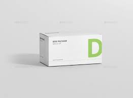 Download Package Box Mock Up Wide Rectangle Box Mockup Box Design Rectangle