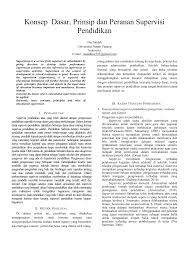 1, juni 2020 55 supervisi adalah layanan profesional untuk meningkatkan proses dan hasil belajar, maka banyak pakar yang memberikan batasan supervisi sebagai bantuan kepada staf untuk mengembangkan situasi pembelajaran yang lebih baik (sahertian, 2008, h, 16). Https Osf Io Nb37a Download Format Pdf