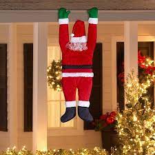 *based on a nielsen canada survey commissioned by walmart, surveying 2,386. Holiday Time Christmas Decor Hanging Santa By Gemmy Industries Walmart Com In 2020 Christmas Yard Decorations Easy Christmas Decorations Office Christmas Decorations
