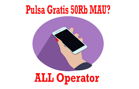 Cash pulsa gratis merupakan sebuah aplikasi android yang dibuat oleh untuk cara dapat pulsa gratis yang satu ini, kamu terlebih dahulu harus mendownload. Cara Mendapatkan Pulsa Gratis 50rb All Operator 2021
