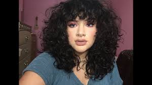 Layers and textures will finish your perfect style. How To Cut Curly Bangs Q A Youtube