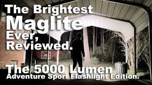 The Brightest Maglite Ever Reviewed 5000 And 2000 Lumen Monster Flashlights