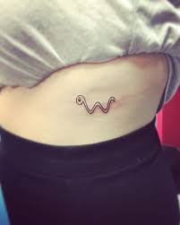 my worm tattoo for my wormy eli weird tattoos small tattoos tattoos and piercings