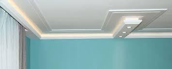 Indirekte beleuchtung abgehängte decke lichtdecke abhängen: Unverzierte Styroporleisten Fur Direkte Beleuchtung Led