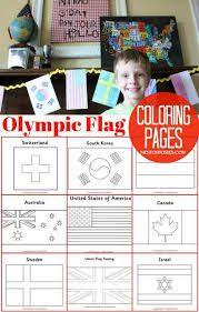 Make your world more colorful with printable coloring pages from crayola. Olympic Flag Coloring Pages
