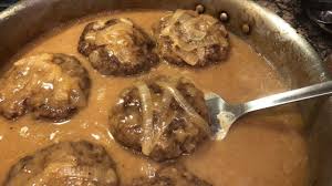 Hamburger Steak By The Cajun Ninja Youtube Hamburger Steak Hamburger Steak Recipes Cajun Dishes