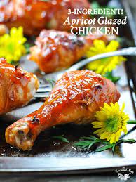 3 Ingredient Apricot Glazed Chicken The Seasoned Mom