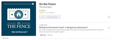 If you are a bit interested in it, you can have a look at the features of it. Top 7 Real Estate Investing Podcasts In Australia