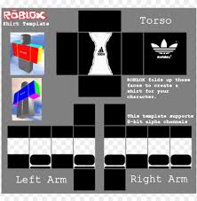 Roblox shirt roblox roblox clothing templates roblox gifts t shirt design template cool avatars photo collage template create an avatar aesthetic shirts. T Shirt Roblox Adidas Black Shop Clothing Shoes Online
