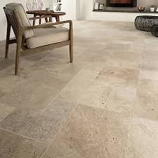 Honed and filled, grey and 18x18. Real Tumbled Travertine Cream Matt Travertine Effect Natural Stone Wall Floor Tile Pack Of 6 L 610mm W 406mm Diy At B Q