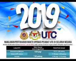 Sebelum ini, utc beroperasi sehingga jam 10 malam. Pertukaran Waktu Operasi Utc 2019 Seluruh Malaysia