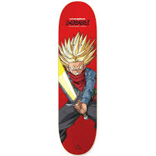 Maybe you would like to learn more about one of these? Primitive X Dragon Ball Giovanni Vianna Future Trunks Skateboard Deck Red 8 5x32 Socal Skateshop