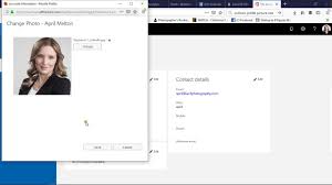 Under account, choose edit information. Office 365 How To Change Your Profile Picture In Outlook Youtube