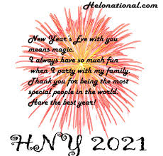 May you have a great year filled with immense happiness and luck! Get Happy New Year 2021 Quotes Images Wishes Hny 2021