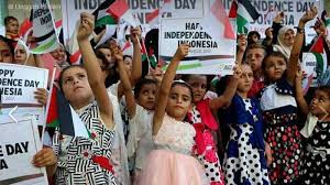 Terimakasih, masih 10 hari lagi agustusannya. Bikin Merinding Saat Hut Ke 72 Indonesia Ada Ucapan Selamat Dari Anak Anak Palestina Halaman All Tribun Jatim