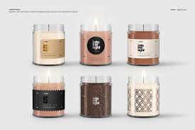 Jar Candle Mockup Set Candle Mockup Candle Jars Candles