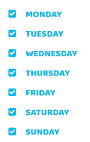 Days Of The Week In English Days Of The Week In English The List Complete English Vocabulary Day Vocabulary