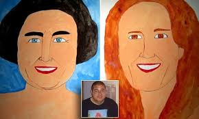 Buckingham Palace intruder David Belmar painted pictures of members of the  Royal Family