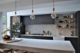 Check spelling or type a new query. Modern Dark Grey Kitchen With Black Handles Contemporaneo Cucina Londra Di Eclectic Interiors Houzz