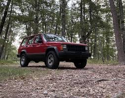 Image result for Flame Red 1996 Jeep