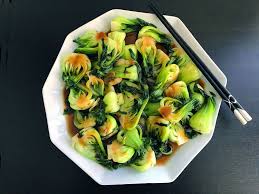 Itty Bitty Baby Bok Choy In Vinegar Oyster Sauce The Mala Market Inspiration Ingredients For Sichuan Cooking Recipe Bok Choy Oyster Sauce Chinese Vegetables