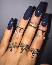 Acrylic nails have a natural aspect, are durable and can protect your natural nail. See This Instagram Photo By Victoriaoliviaxo 1 005 Likes Fall Acrylic Nails Blue Nails Gorgeous Nails