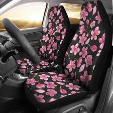 Apple Blossom Pattern Print Design Ab03 Universal Fit Car Seat Covers In 2020 Carseat Cover Print Design Pattern Car Seat Cover Sets