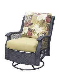 Backyard Creations San Paulo Swivel Glider At Menards Patio Chairs Backyard Creations Outdoor Chairs