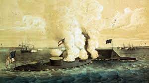 The merrimack was renamed the virginia after the confederates put it under their command. Battle Of Hampton Roads History