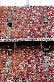 Ou Texas Game At Cotton Bowl Texas Ou Game Ut Longhorns Cotton Bowl
