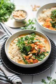 Sweet Potato And Peanut Stew With Coconut And Spinach Recipe Elle Republic Santi Spinach Recipes Healthy Recipes Easy Snacks Healthy Dinner Recipes Chicken