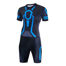 logas Triathlon Tri Suit Mens Short Sleeve Cycling One Piece Skinsuit Sport  Bodysuit for Cycling/Running/Swimming- Buy Online in Bermuda at Desertcart  - 62594112.