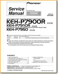 pioneer kehp 7910 r automotive audio on demand pdf download english