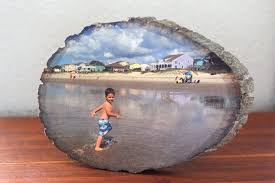 Diy Wood Slice Photo Transfer Parental Perspective Photo On Wood Wood Transfer Photo Transfer To Wood