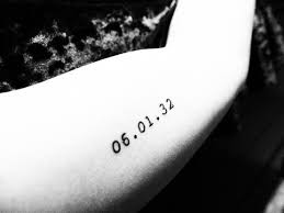 Symbolic Birth Year Tattoo Designs Pin By Madysen Acey On Speak The Words On Your Skin Date Tattoos Tattoos Anniversary Tattoo