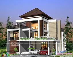 Design your own modern villa designs while keeping certain factors in mind to make your home amazing, beautiful and classy. 4 Bhk Modern House Plan 3300 Square Feet Kerala Home Design Bloglovin