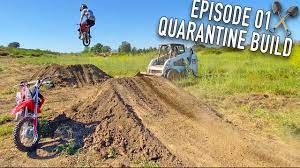 Building Dirt Bike Jumps In My Backyard!! Ep1 - Youtube