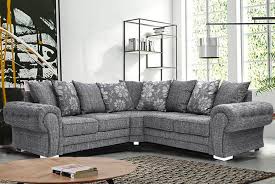 Upptäck ett unikt sortiment av möbler online hos soffadirekt. Grey Fabric Corner Sofa Deal Sofas Futons Deals In Shop Wowcher