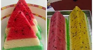 Dari segi tekstur kuenya sih menurut aku sama dengan bolkus yang biasa. Resep Bolu Kukus Semangka Yang Cantik Lembut Dan Asli Enak Resep Masakan