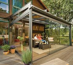 Entertaining is all about making people feel comfortable and having a but if you are on a budget, installing an awning with screens to cover the sides will be cheaper than a conventional roof enclosure with actual walls. Outdoor Rooms Design Home Decor Home Design Home Furniture Office Trend Patio Patio Design Patio Room