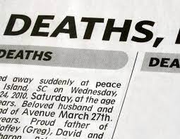 Small obituaries small obituaries are concise and include very less details about the personal life of the deceased. Death Notice Templates And Obituary Templates Everplans