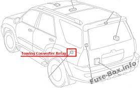 Left side of steering wheel and the back cover should list the fuses and location. Fuse Box Diagram Toyota 4runner N210 2003 2009